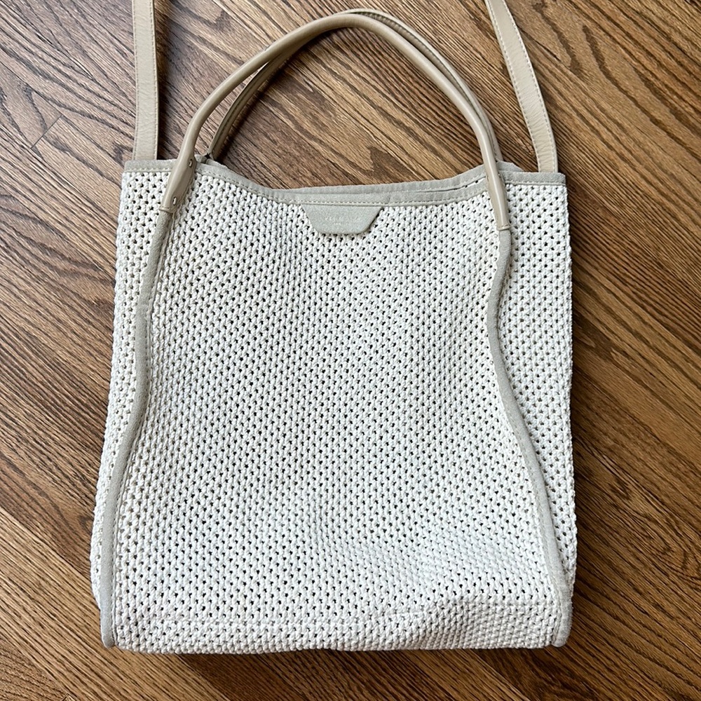 Rag & Bone Summer Passenger Netted Crossbody Tote Bag
